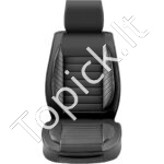 Universalūs automobilio sėdynių užvalkalai – 9 dalių rinkinys | Dirbtinės odos, pusiau uždaras dizainas - Image 9