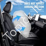 Universalūs automobilio priekinių sėdynių užvalkalai (2 vnt.) – Dirbtinė oda | Pusiau uždaras dizainas | Juodi - Image 4