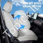 Universalūs automobilio sėdynių užvalkalai (13 dalių rinkinys) – Priekinei ir galinei sėdynei | Pilnai uždaras dizainas | Dirbtinė oda | Tinka automobiliams, visureigiams ir sunkvežimiams - Image 4