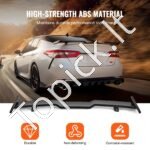 Galinis spoileris GT stiliaus | 147 cm | Tinka Toyota Camry 2018–2023 | Sportinis dizainas | Matinė juoda - Image 2