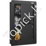 Kompaktiškas ginklų seifas su sieniniu tvirtinimu ir 3 apsaugos lygiais – saugumas kiekviename centimetre!