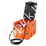 Mobilus dyzelino bakas 182 L – Nešiojama talpykla su 12 V siurbliu ir žarna degalų papildymui