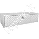 Po kėbulu montuojama aliumininė įrankių dėžė 152 x 61 x 61 cm – priekaboms, sunkvežimiams, kemperiams