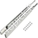 Teleskopiniai stalčiaus bėgeliai – 711–1422 mm, pilno ištraukimo, rutuliniai (2 vnt.)