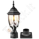 Lauko stulpinė šviestuvė – 400 mm aukščio – E27 lizdas – elegantiška ir patvari