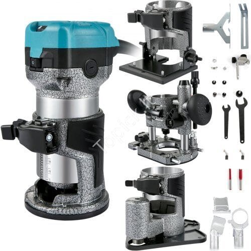 us2FKCJJTDGZ4220VEIMKV22Fgoods_img-v62Frouter-tool-m100-1.2.jpg Vienarankė medienos frezavimo staklė – su 4 pagrindais: fiksuotu, nuolydžio, panardinamu - Image 1