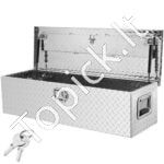 Aliumininis įrankių dėklas 99 x 33 x 25 cm – tvirtas ir universalus sprendimas jūsų transporto priemonei