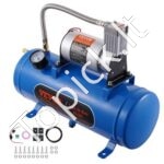 12 V oro kompresoriaus sistema su 6L baku | 90–120 PSI | Universalus naudojimas