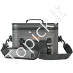 Minkštas aušintuvo krepšys, 16 skardinių minkštas šoninis aušintuvo krepšys su užtrauktuku, vandeniui atsparus minkštas aušintuvo izoliacinis krepšys, lengvas ir sulankstomas aušintuvas paplūdimiui, žygiams, piknikui, stovyklavimui, kelionėms