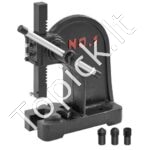 1 t rankinė presavimo staklė | Tiksli stalinė ketaus spaudimo staklė | Rankinis presas lenkimui, štampavimui, formavimui