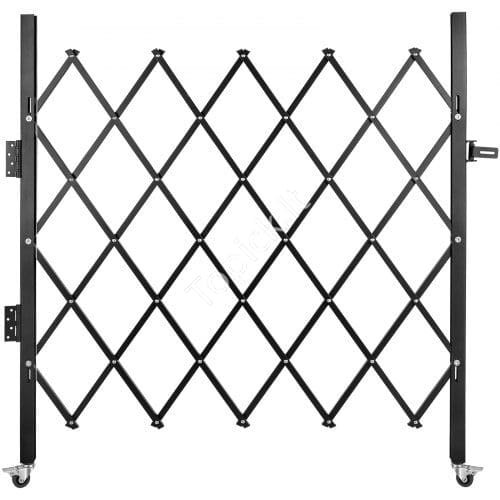 us2FSSFDMDM1.66X1.22MV02Fgoods_img-v22Ffolding-security-gate-m100-1.2.jpg Sulankstomas saugos vartai 170 × 126 cm – mobilus įvažiavimo užtvaras, pramoninė sulankstoma tvorelė - Image 1