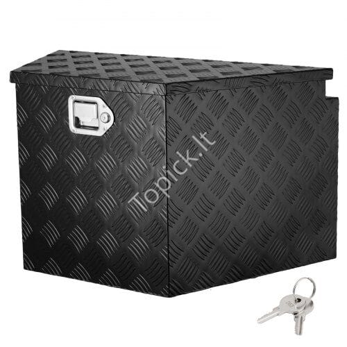 us2FTC3916512INCHDMIJV02Fgoods_img-v12Ftongue-tool-box-m100-1.2.jpg Aliuminio įrankių dėžė priekaboms 990 x 419 x 305 mm – Su užraktu ir rakteliais, idealiai tinka kemperiams ir daugiau - Image 1