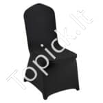 Juodi kėdžių užvalkalai (30 vnt.) – Elastingi, skalbiami, universalūs