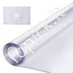 PVC stalo apsauga 24x96 colių skaidraus plastiko stalo apsauga 1,5 mm storio