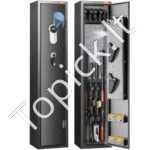 Biometrinis ginklų seifas 5 šautuvams + 4 pistoletams – maksimalus saugumas ir greita prieiga