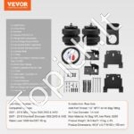 Galinių ratų oro pakabos pagalvių rinkinys Chevrolet Silverado/GMC Sierra 1500 (2007–2018) - Image 6