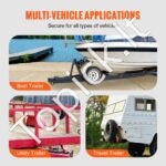 Atsarginio rato laikiklis priekabai – Tinka 4, 5, 6 ir 8 skylių ratams, iki 73 kg apkrova, plieninis korpusas - Image 5