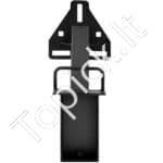 Atsarginio rato laikiklis priekabai – Tinka 4, 5, 6 ir 8 skylių ratams, iki 73 kg apkrova, plieninis korpusas - Image 8