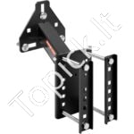 Atsarginio rato laikiklis priekabai – Tinka 4, 5, 6 ir 8 skylių ratlankiams, tvirta plieninė konstrukcija - Image 9