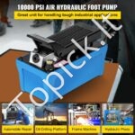 700 BAR Oro-Hidraulinė Pėdinė Pompa su Žarna - Image 8