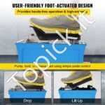 700 BAR Oro-Hidraulinė Pėdinė Pompa su Žarna - Image 6