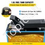 700 BAR Oro-Hidraulinė Pėdinė Pompa su Žarna - Image 5