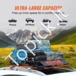 Stogo krepšys 1175×915×114 mm | 90 kg talpa, universalus montavimas ant relingo - Image 3