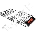 Automobilio stogo krepšys 163×99×15 cm | Plienas, 90 kg talpa, universalus montavimas ant relingų - Image 8