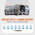 Sulankstomas priekabos tipo bagažo nešiklis 157 × 63 × 13,5 cm | Plienas, iki 180 kg - Image 5