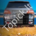 Sulankstomas priekabos tipo bagažo nešiklis 157 × 63 × 13,5 cm | Plienas, iki 180 kg - Image 7