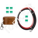 2500 W grynos sinusoidės keitiklis 12 V → 230 V su LCD ekranu ir integruota apsauga - Image 9