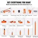 Pneumatinis-hidraulinis keltuvas automobiliui – 10 t keliamosios galios, 135 mm eiga, su prailginimo strypais - Image 4