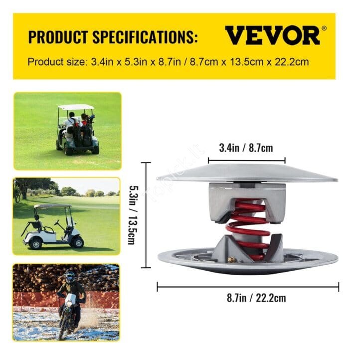 Guolio komplektas jėgos perdavimui golf-vežimėliams (Yamaha G2–G22) - Image 7
