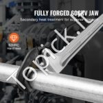 457 mm aliumininis vamzdžių raktas su automatinio žandikaulių prisitaikymo sistema – 60 CrV plienas - Image 6