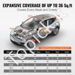 Automobilio garso ir šilumos izoliacijos kilimėlis – 3,3 m², 5 mm storio, aliuminio sluoksnis, 200 mil - Image 4