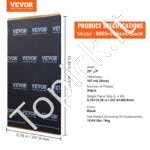 24 vnt. automobilio garso ir šilumos izoliacijos rinkinys – 2,3 m², 5 mm storio, 4 sluoksnių struktūra, aliuminio danga - Image 6