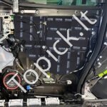 24 vnt. automobilio garso ir šilumos izoliacijos rinkinys – 2,3 m², 5 mm storio, 4 sluoksnių struktūra, aliuminio danga - Image 7