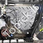 34 vnt. automobilio garso ir šilumos izoliacijos komplektas – 3,3 m², 2 mm storio, aliuminio folija, 80 mil - Image 7