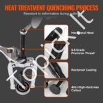 Vidinių guolių ir sandariklių išėmimo įrankių komplektas – 16 dalių, su slydimo plaktuku ir reguliuojamomis įvorėmis - Image 4