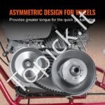 2000 RPM sankaba su guminiu diržu – skirta 2,8 AG varikliams, ¾″ velenui - Image 2