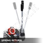 3 padėčių hidraulinis valdymo vožtuvas 40 l/min (dvigubo veikimo) - Image 6