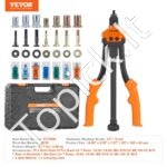 35 cm montavimo replės srieginėms kniedėms + 7 antgaliai - Image 6