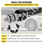 13 dalių universali vairo traukės įrankių rinkinys (1/2″ priedai) - Image 5