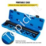 13 dalių universali vairo traukės įrankių rinkinys (1/2″ priedai) - Image 6