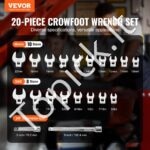 Raktinių veržliarakčių komplektas 0,95–2,2 cm su prailginimais - Image 8