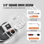 Raktinių veržliarakčių komplektas 0,95–2,2 cm su prailginimais - Image 5