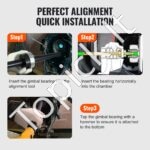 Guolių centravimo ir montavimo įrankių rinkinys – tinka jūriniams varikliams, gimbal guolių ir veleno išlygiavimui - Image 5