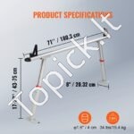 Universalus stogo laikiklis pikapams – 43–74 cm aukštis, iki 363 kg, tinka baidarėms ir įrangai - Image 6