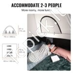 Stovyklavietės tentas automobiliui 195–204 cm aukščio – erdvus šeimos palapinės sprendimas - Image 4