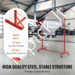 Reguliuojamas dažymo stovas su 8 kabliukais – iki 30 kg apkrova - Image 3